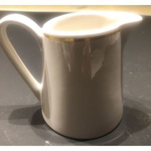 Vintage Syracuse China 30-B Restaurant Ware Creamer  Gold Trim